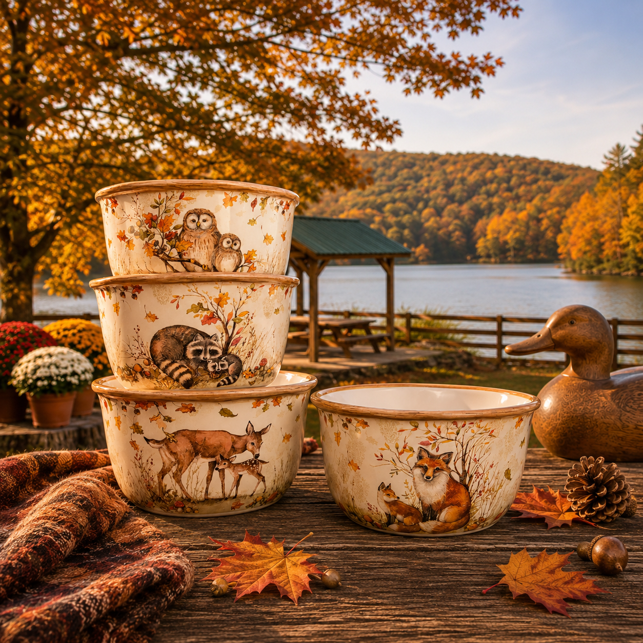 NEW | Maple Grove Dessert Bowls – Set of 4