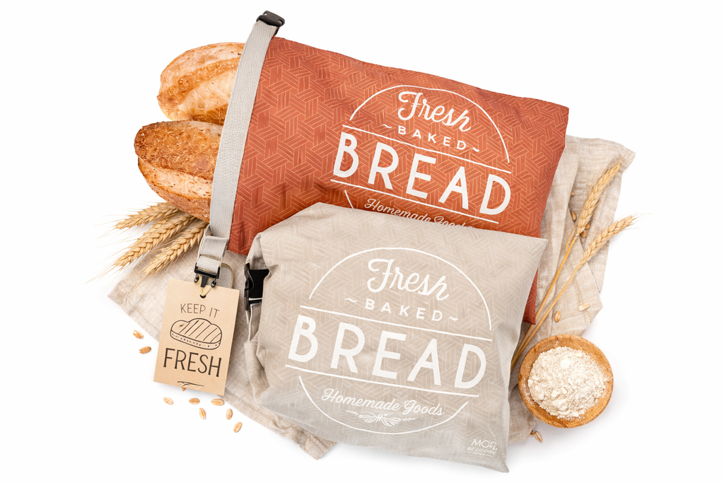 Reusable Bread Storage Bags, Set of 2 — Eco-Friendly RPET