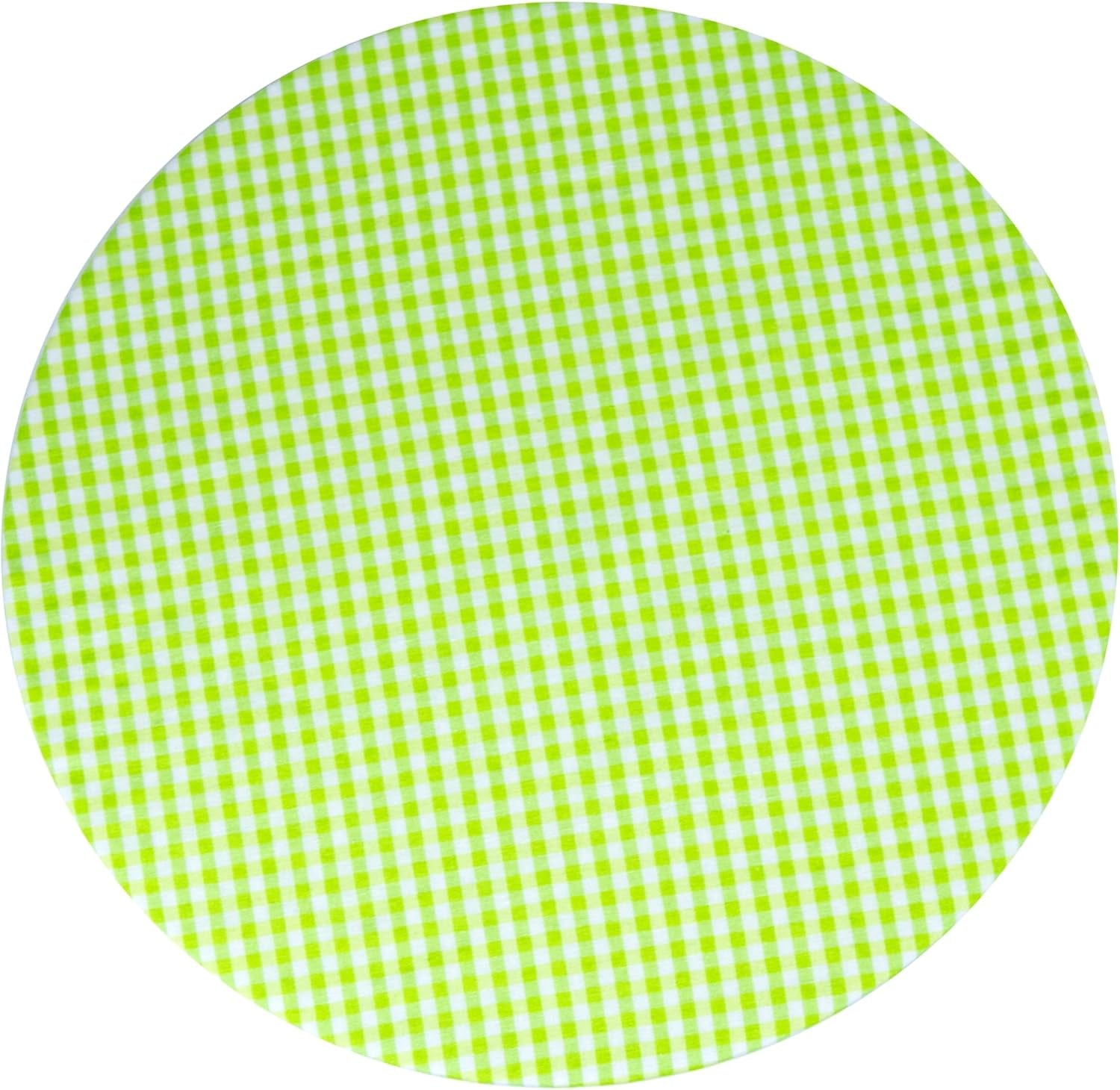 Handmade Reusable Cotton Fabric Bowl Covers - Two Layers of Fabric (Set of 3, Red Plaid-2)