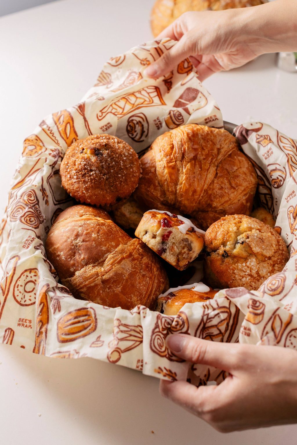 Bee’s Wrap® Bakery Lane Reusable Food Wrap Set – 3 Pack