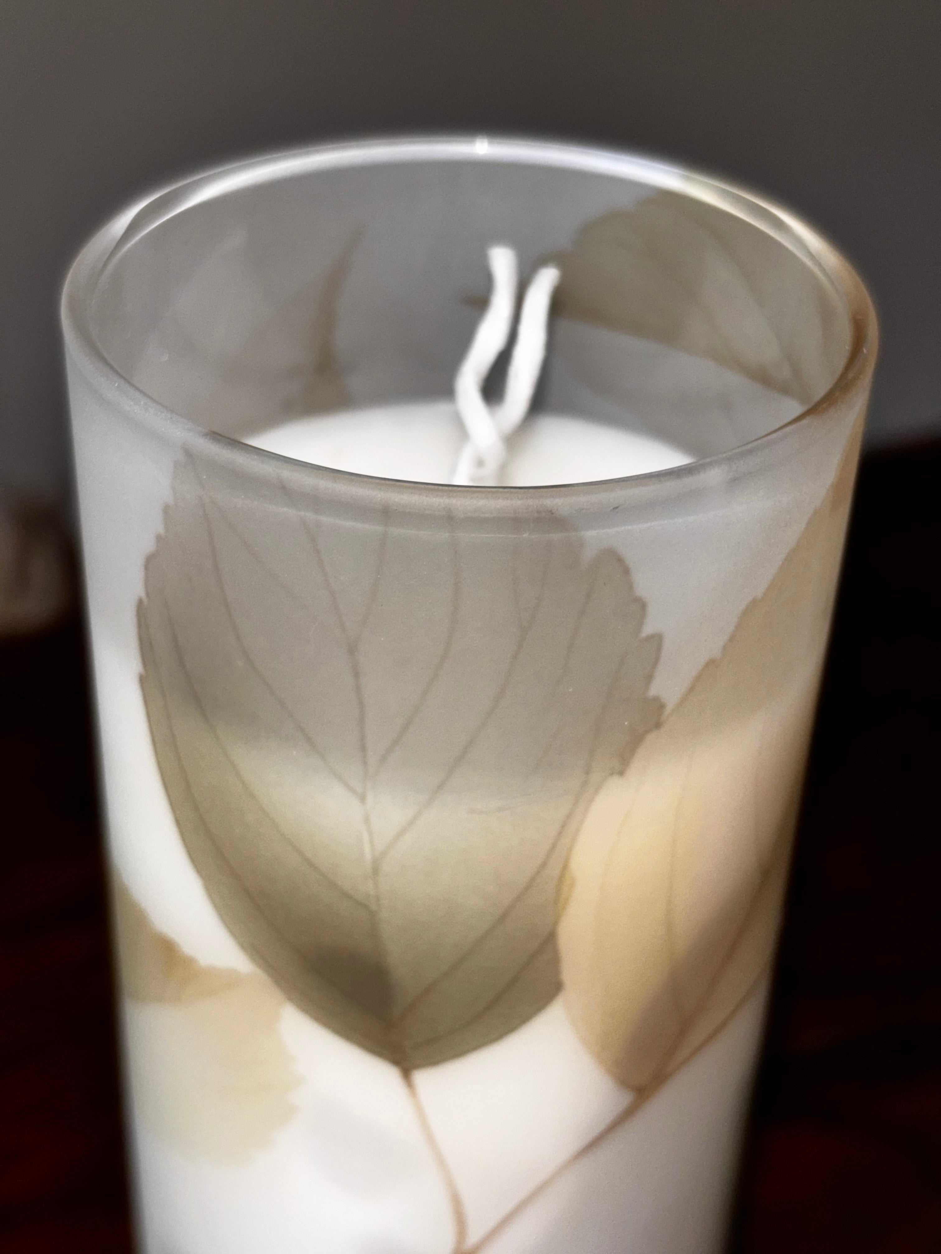 Silent Grove Hand-Poured Pillar Candle