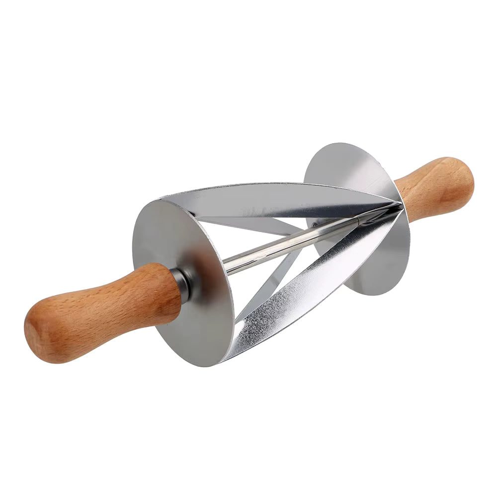 Triple Wheel Dough Cutter,  Croissant & Pastry Tool