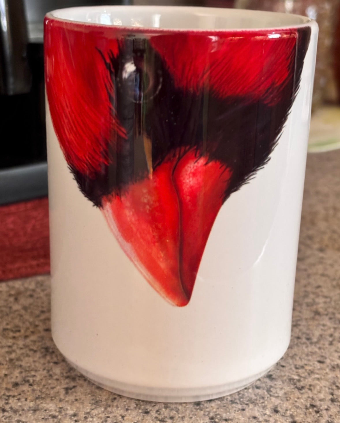 Cardinal Snout Mug® | 15 oz Ceramic Bird Mug for Coffee Lovers
