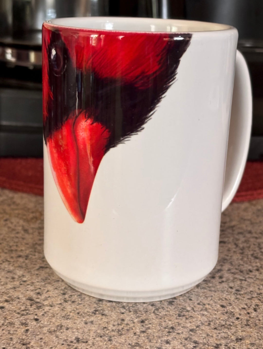 Cardinal Snout Mug® | 15 oz Ceramic Bird Mug for Coffee Lovers