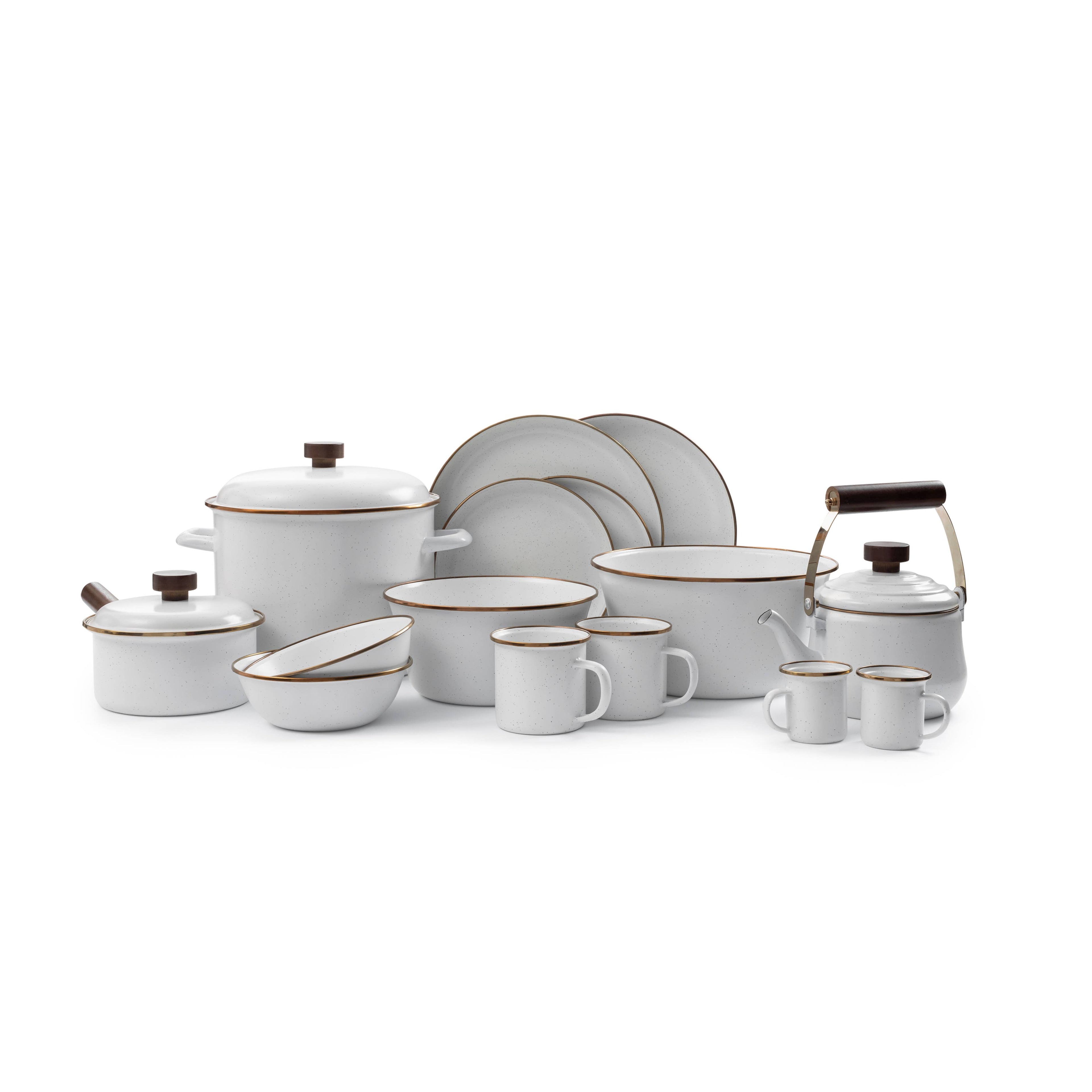 Barebones Enamel Teapot | Camp Kettle for Coffee & Tea
