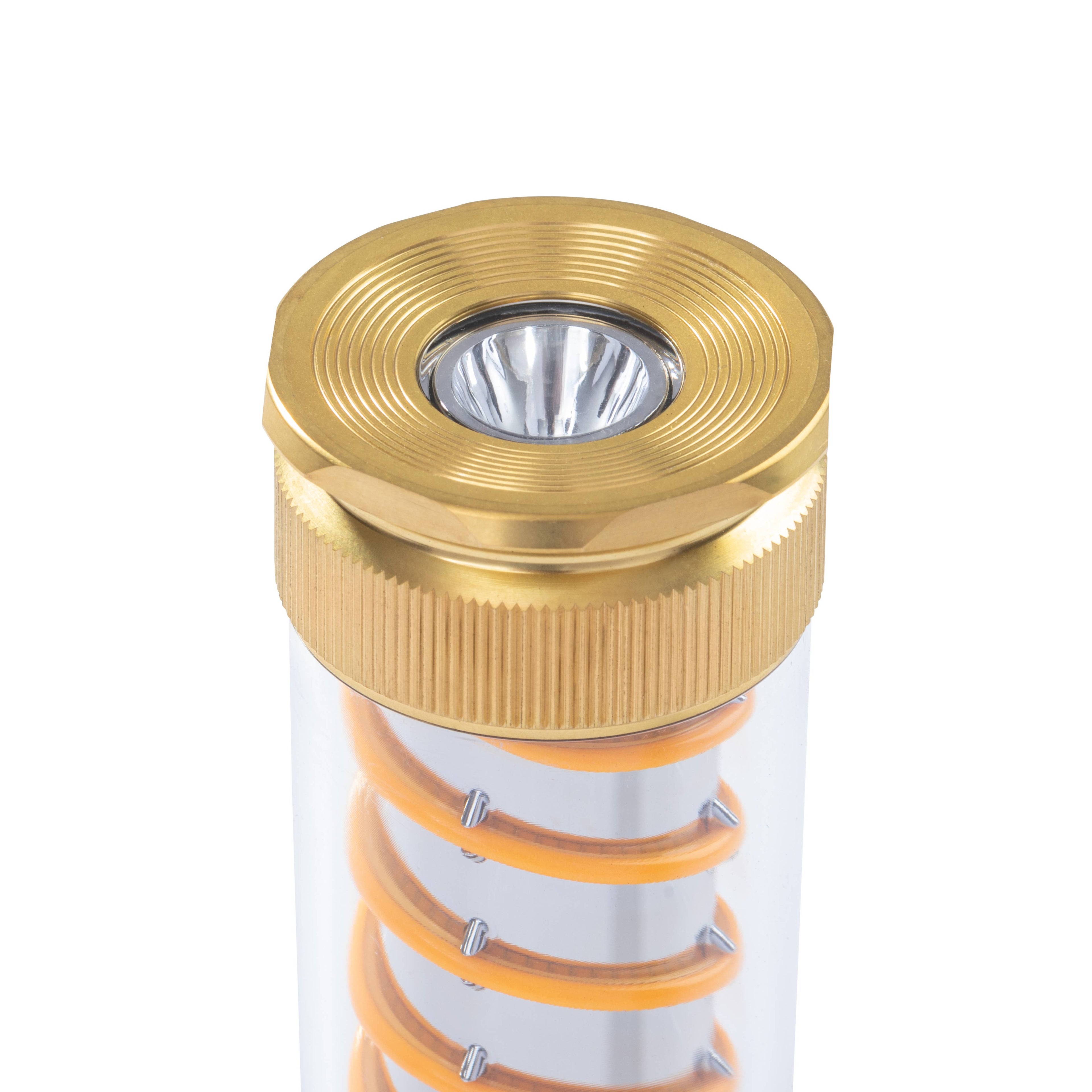 Barebones Living Edison Light Stick | Vintage Brass Lantern + Flashlight