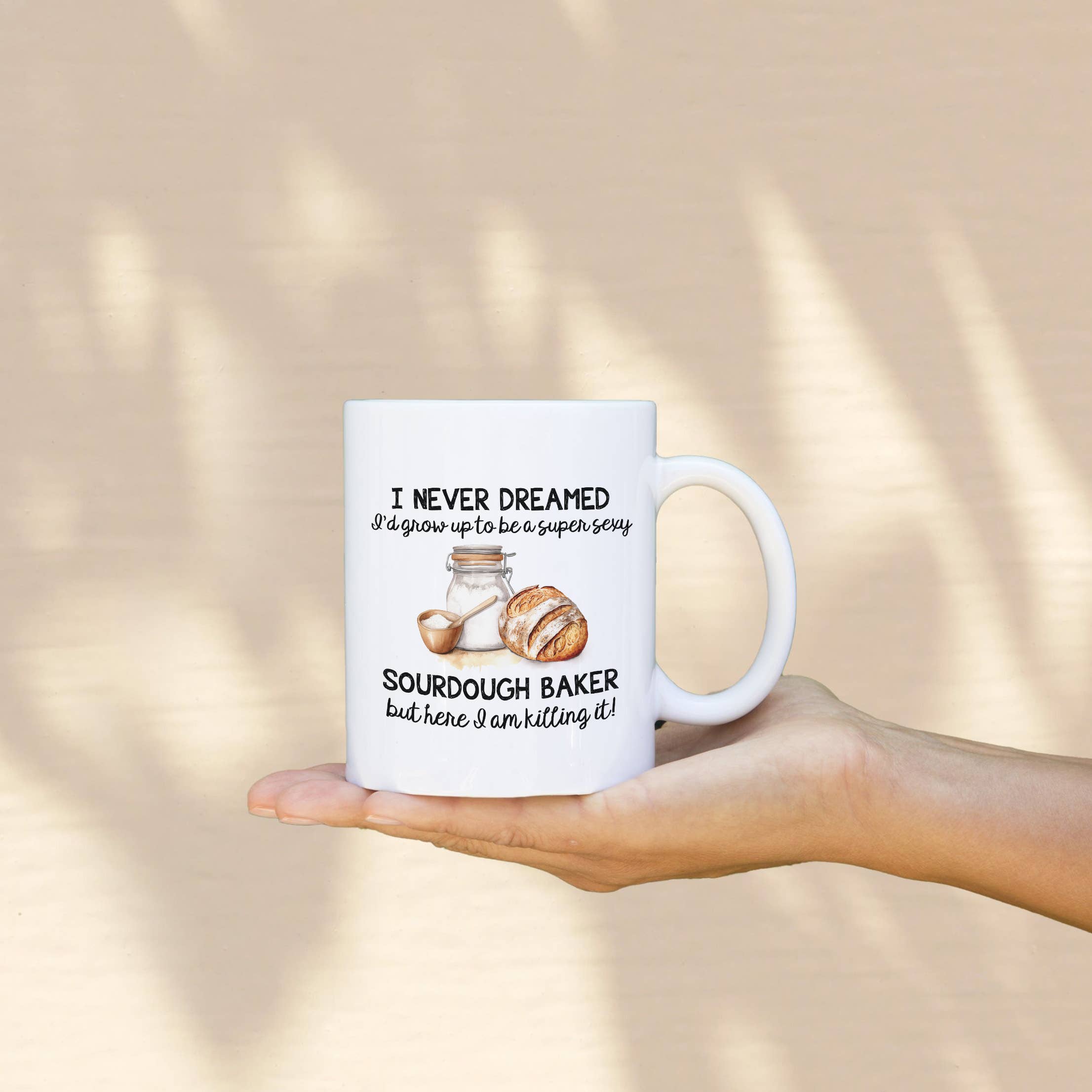 Sourdough Baker Mug, A Cozy Coffee Companion for Bread Lovers