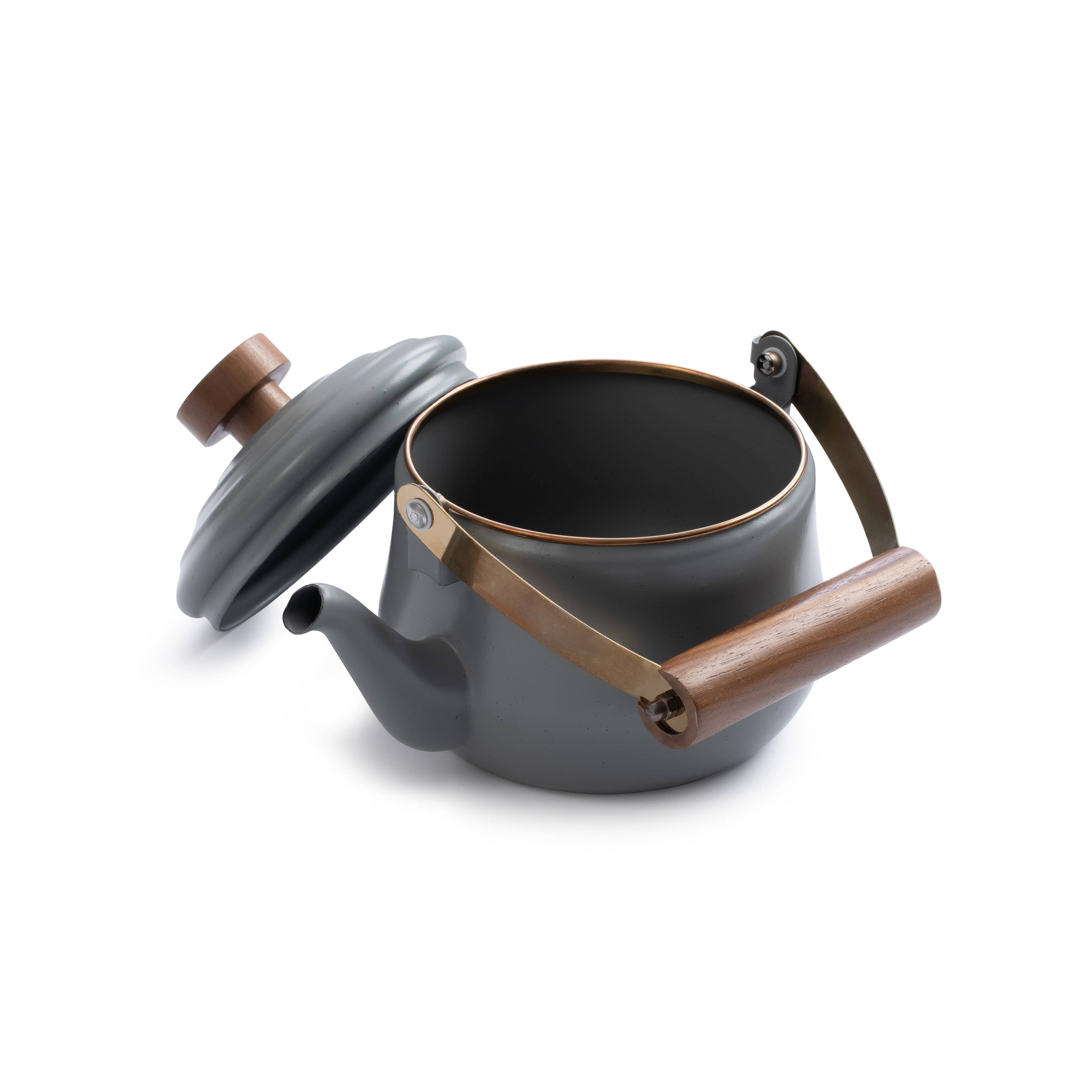 Barebones Enamel Teapot | Camp Kettle for Coffee & Tea