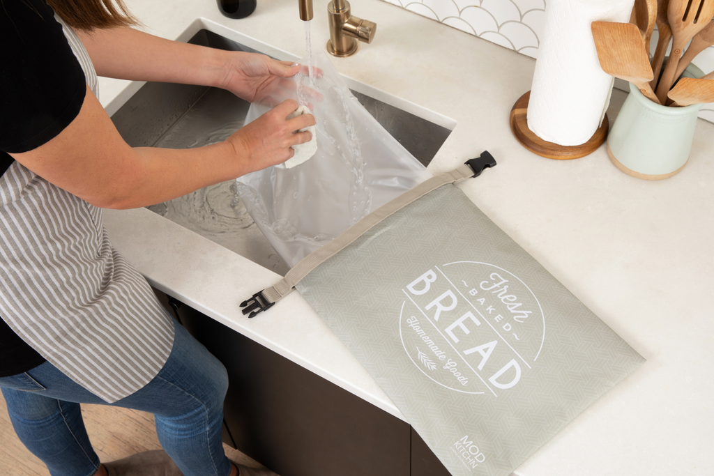 Reusable Bread Storage Bags, Set of 2 — Eco-Friendly RPET
