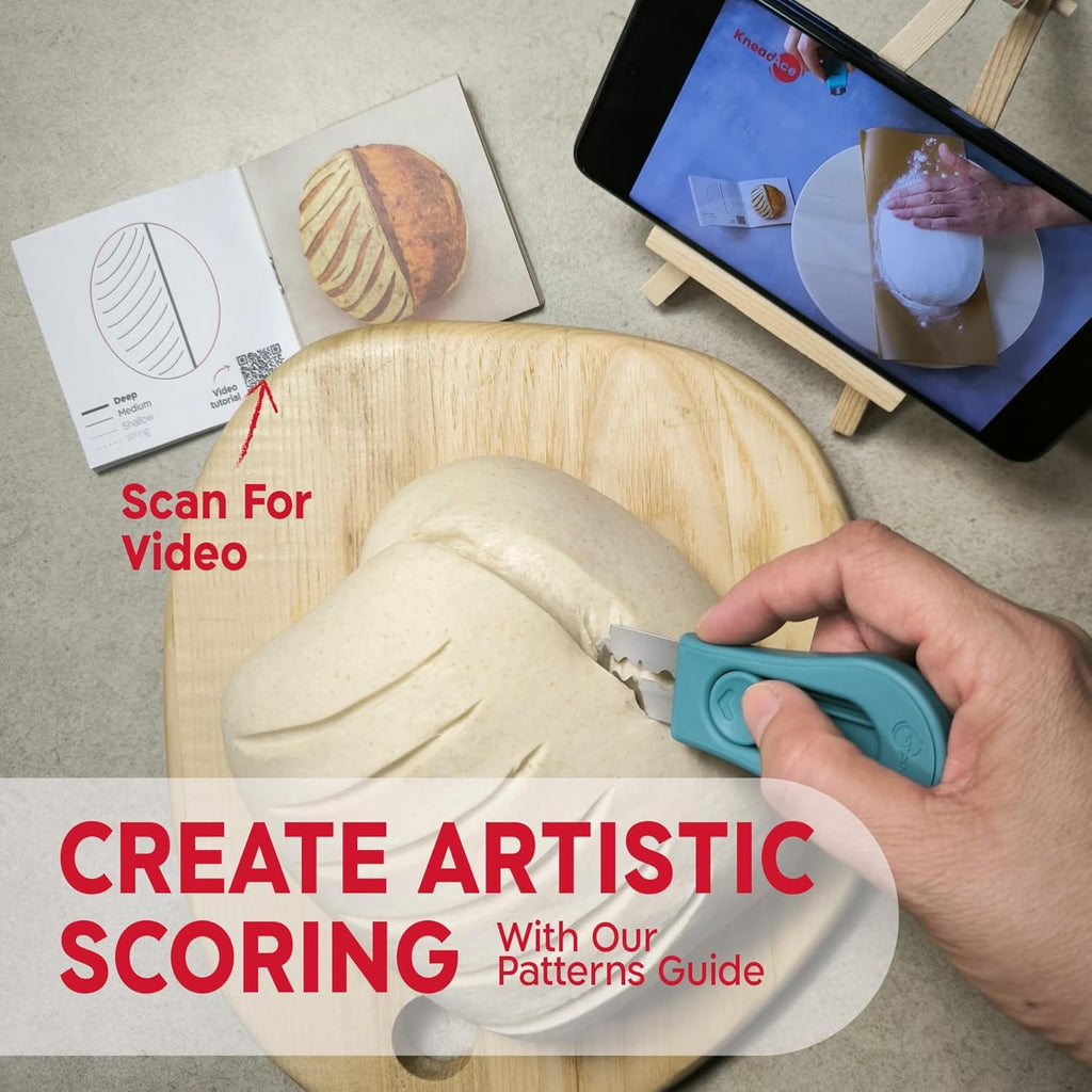 Upgraded Extractable & Magnetic Bread Lame Dough Scoring Tool - Professional Sou