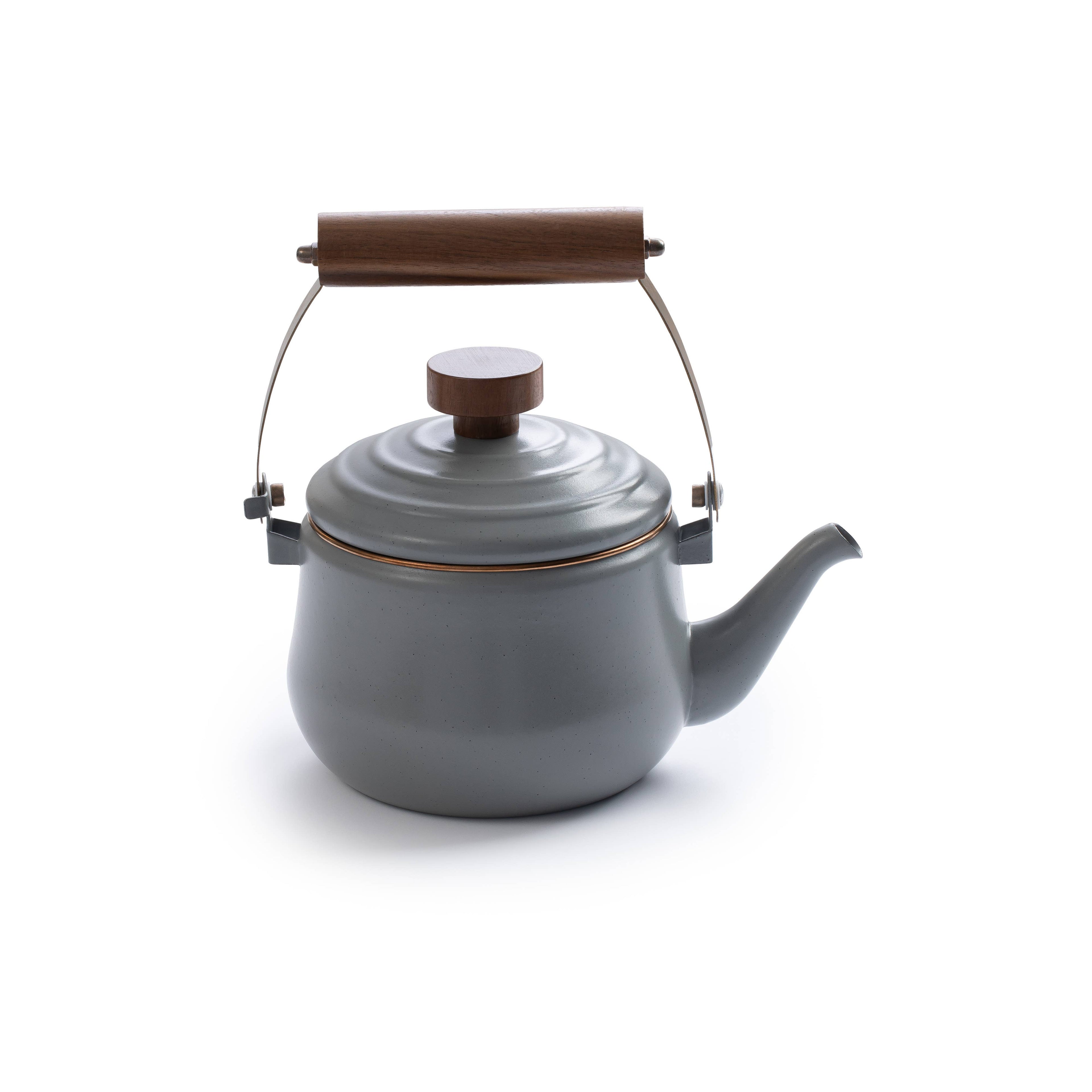 Barebones Enamel Teapot | Camp Kettle for Coffee & Tea