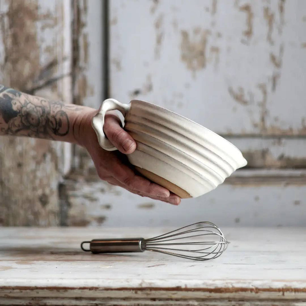 NEW Gravesco Handmade Mixing Bowl in Cream - ARRIVING MID JULY MADE IN USA