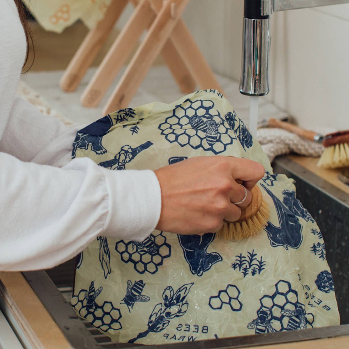 Bee’s Wrap® Bees & Bears Organic Bread Wrap