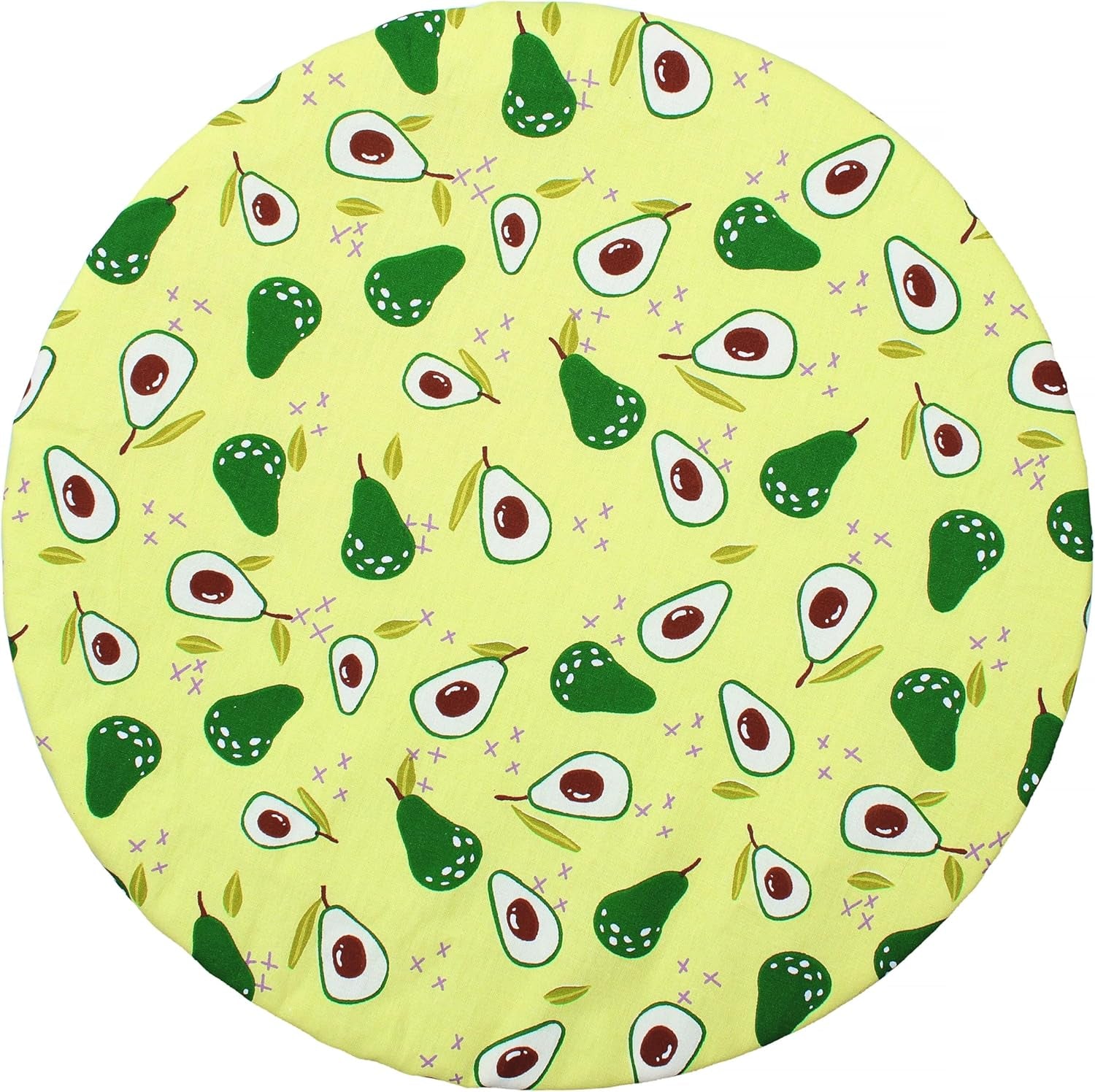 Handmade Reusable Cotton Fabric Bowl Covers - Two Layers of Fabric (Set of 3, Red Plaid-2)