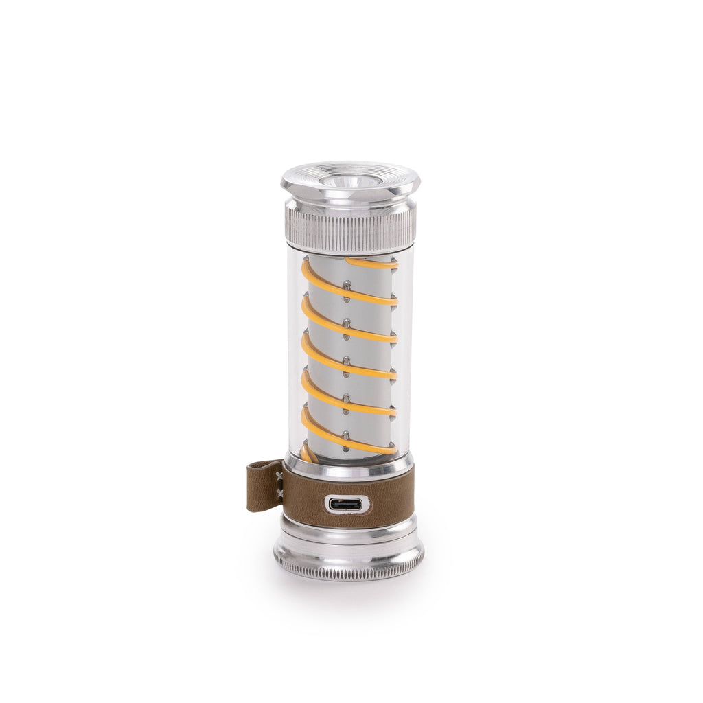 Barebones Living Edison Light Stick | Vintage Brass Lantern + Flashlight