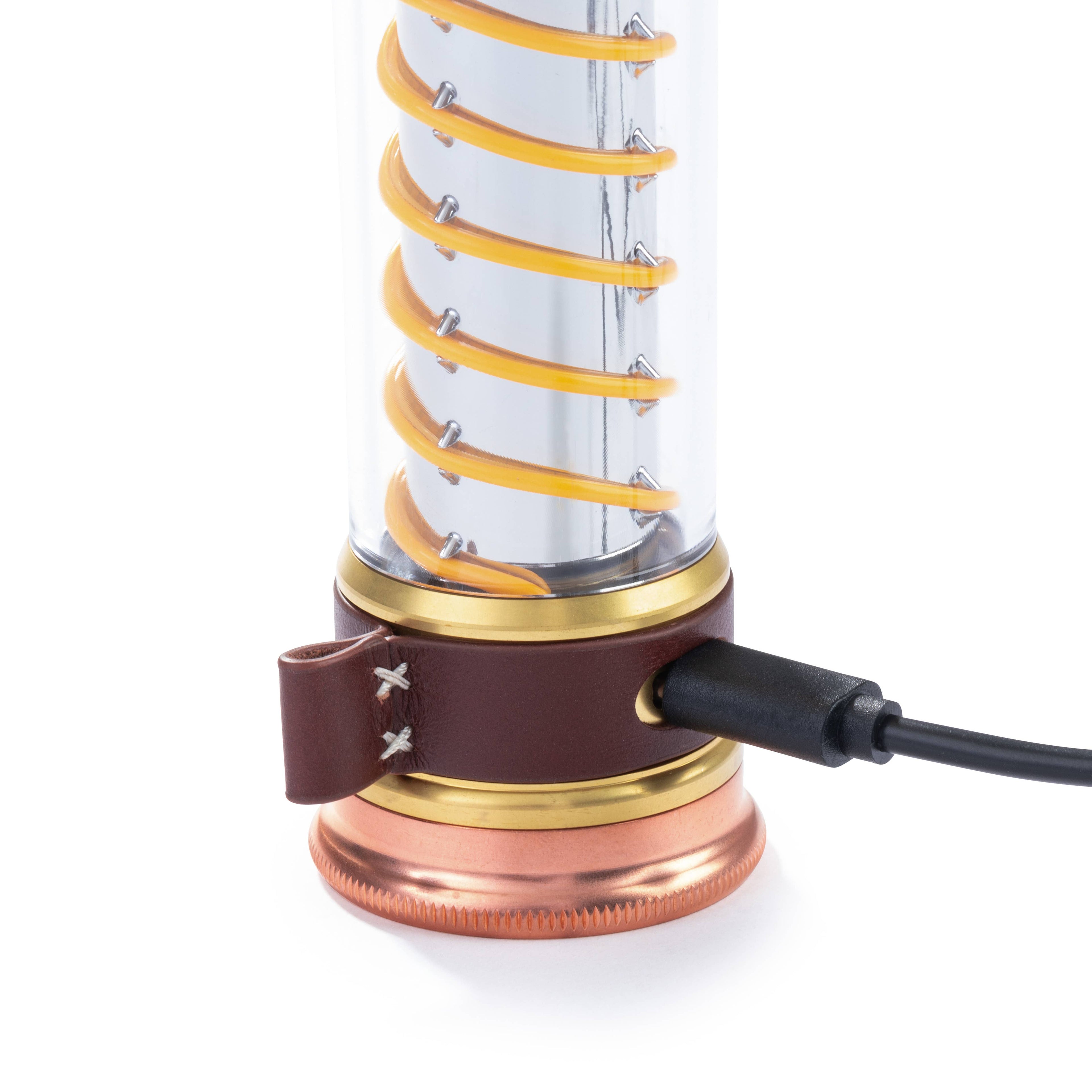 Barebones Living Edison Light Stick | Vintage Brass Lantern + Flashlight