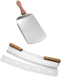 Outset Pizza Peel and Rocking Cutter Kit, 2-Piece Set