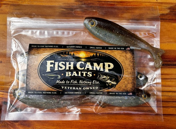 NEW Fish Camp Swimbaits – 6 Pack - Veteran Owned - MADE IN USA