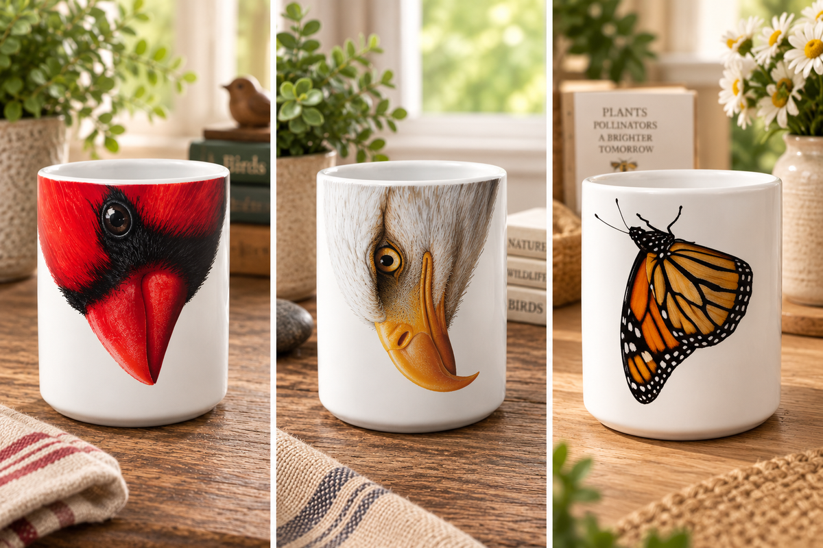 Ceramic Snout Mug 15oz, Choice of Design — American Brand Studio