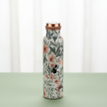 Pure Copper Water Bottle 34 oz - Leaf / Perilla