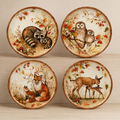 Dessert Plates, Earthenware Set of 4 — Maple Grove
