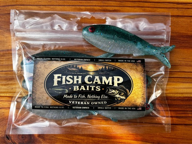 NEW Fish Camp Swimbaits – 6 Pack - Veteran Owned - MADE IN USA