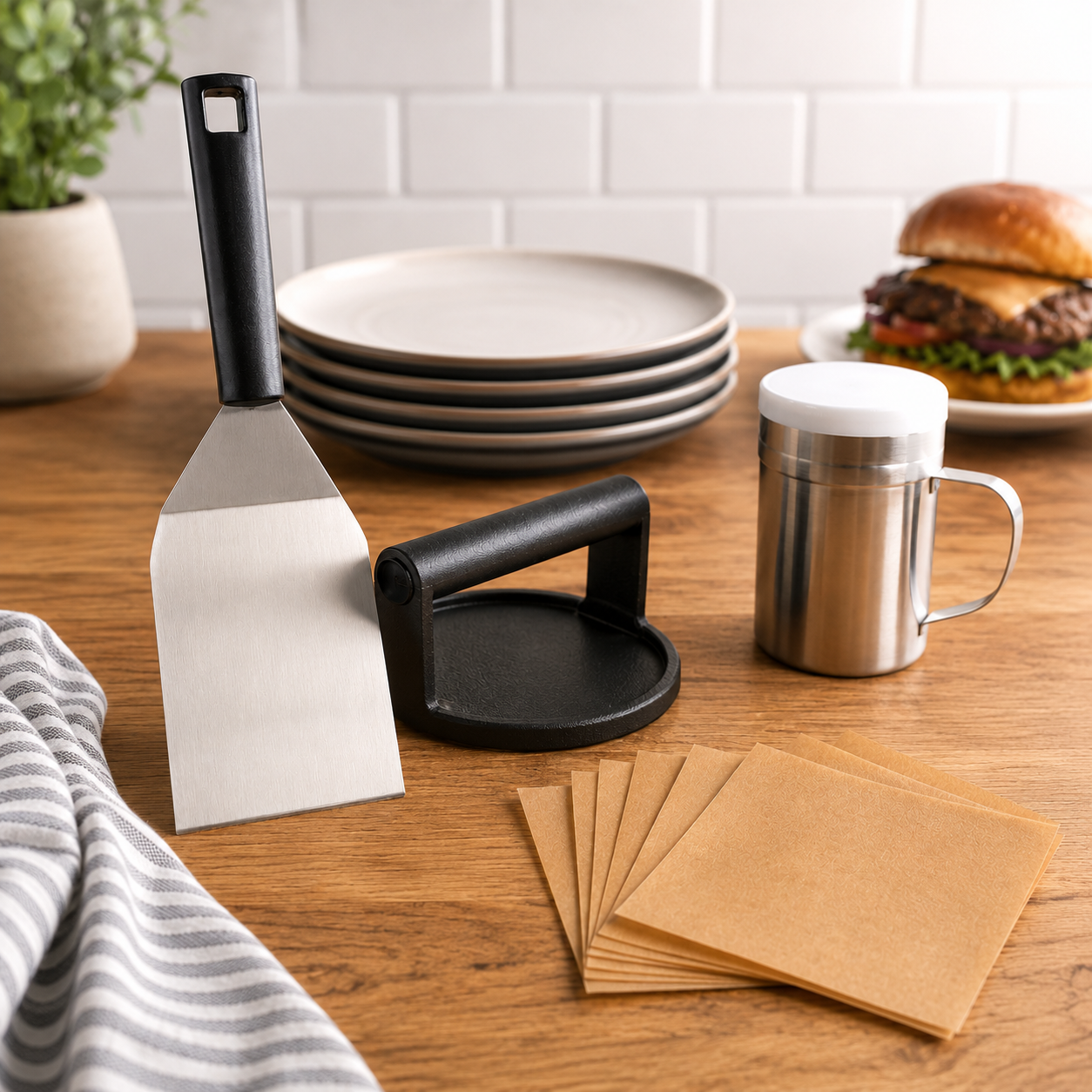 Outset Smash Burger Press Kit