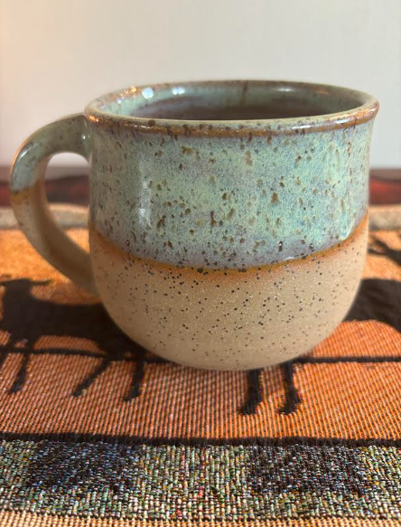 Forest Jeannie Pottery Artisan Mountain Stoneware Mug · 16 oz | Choose Your Design